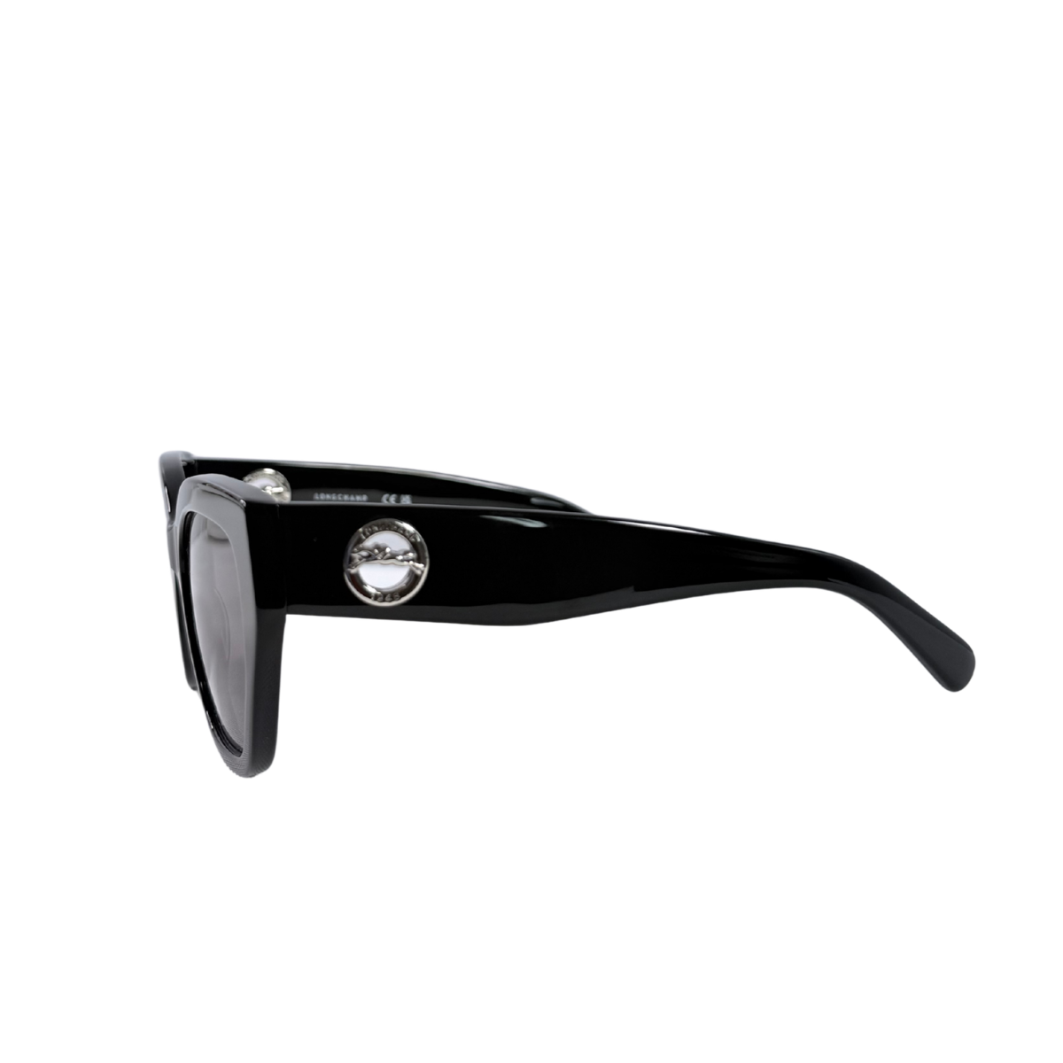 Longchamp LO741S Black Acetate Butterfly Sunglasses