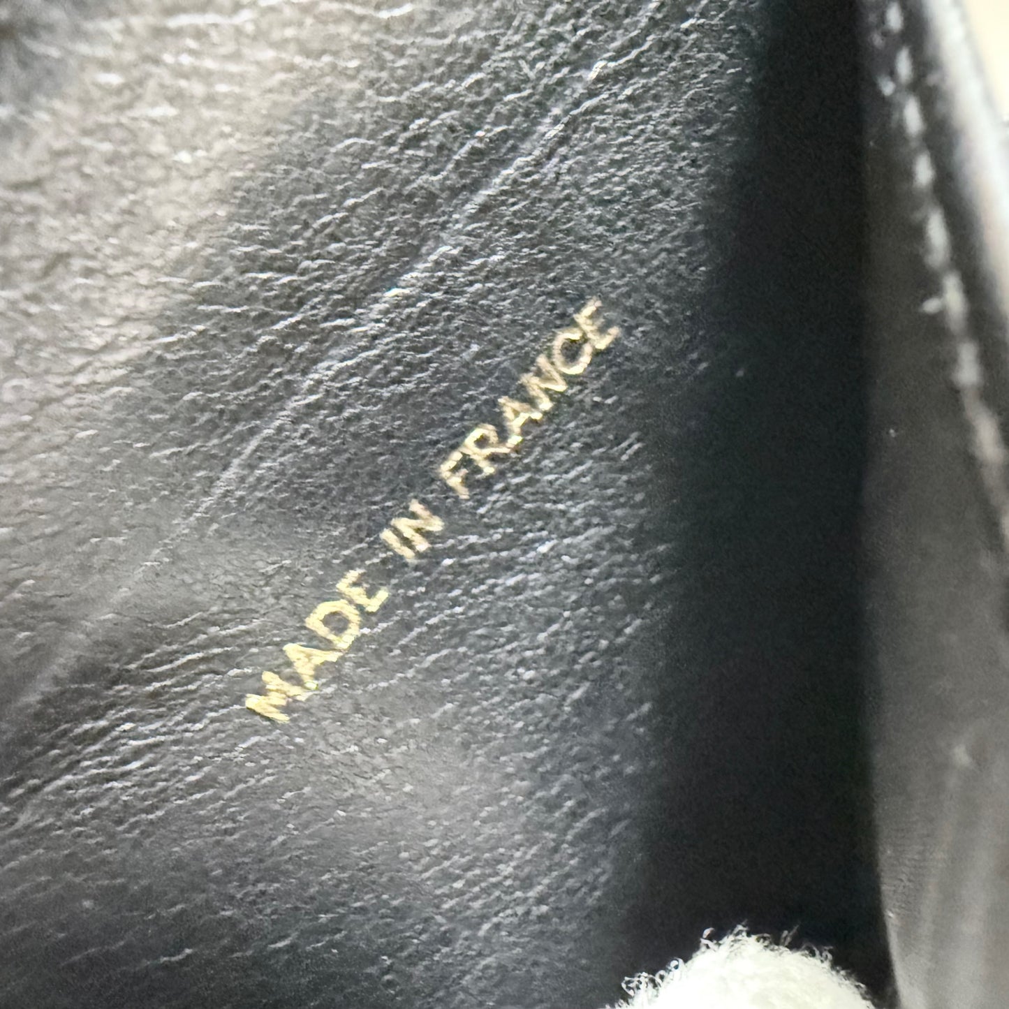 Chanel Black Caviar Leather Compact Wallet