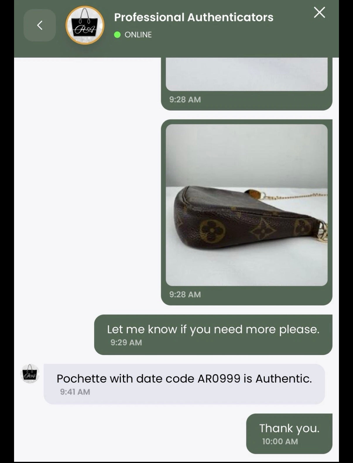 Louis Vuitton Monogram Pochette Accessories