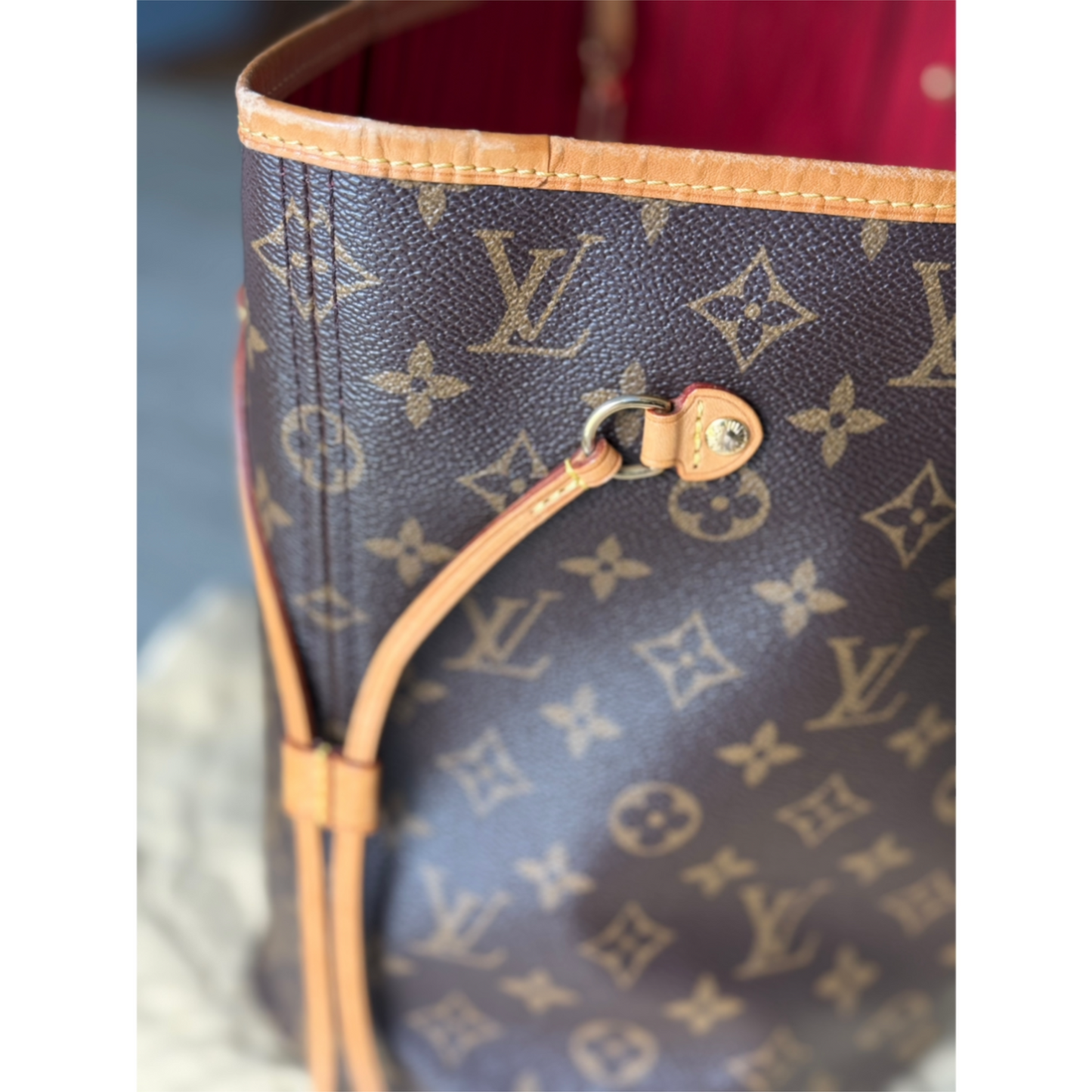 Louis Vuitton Monogram Neverfull MM w/ Dust Bag