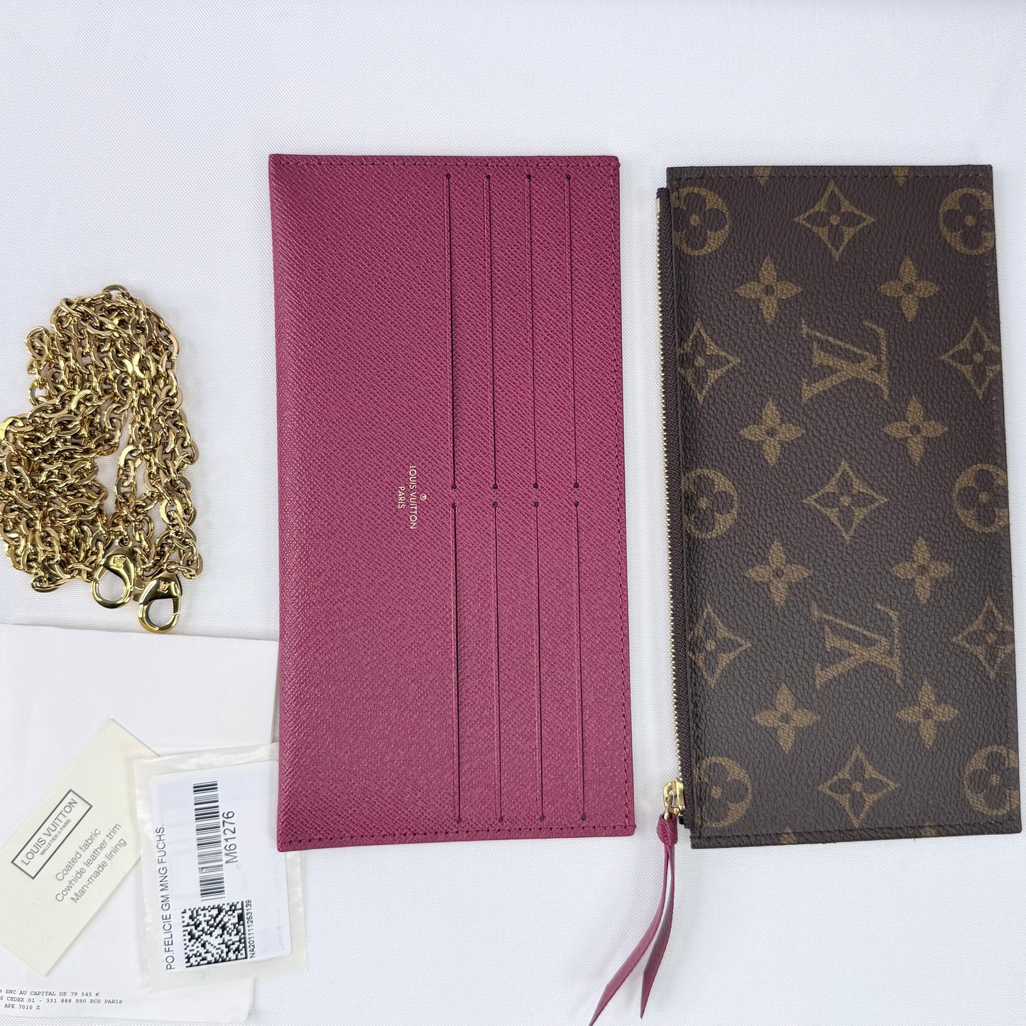 Louis Vuitton Pochette Félicie with Two Pouches