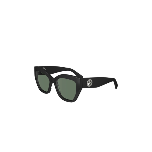 Longchamp LO741S Black Acetate Butterfly Sunglasses