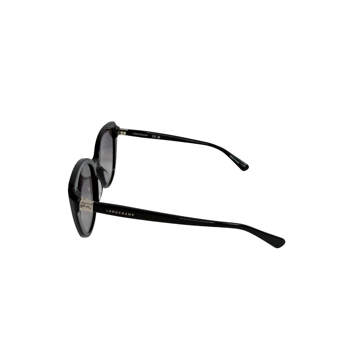 Longchamp Black Grey Gradient Cat Eye Sunglasses