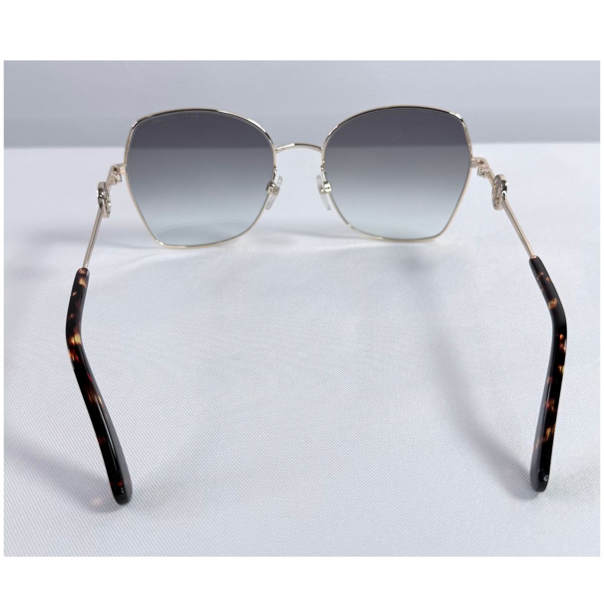 Marc Jacobs MARC Gold Metal Grey Gradient Sunglasses