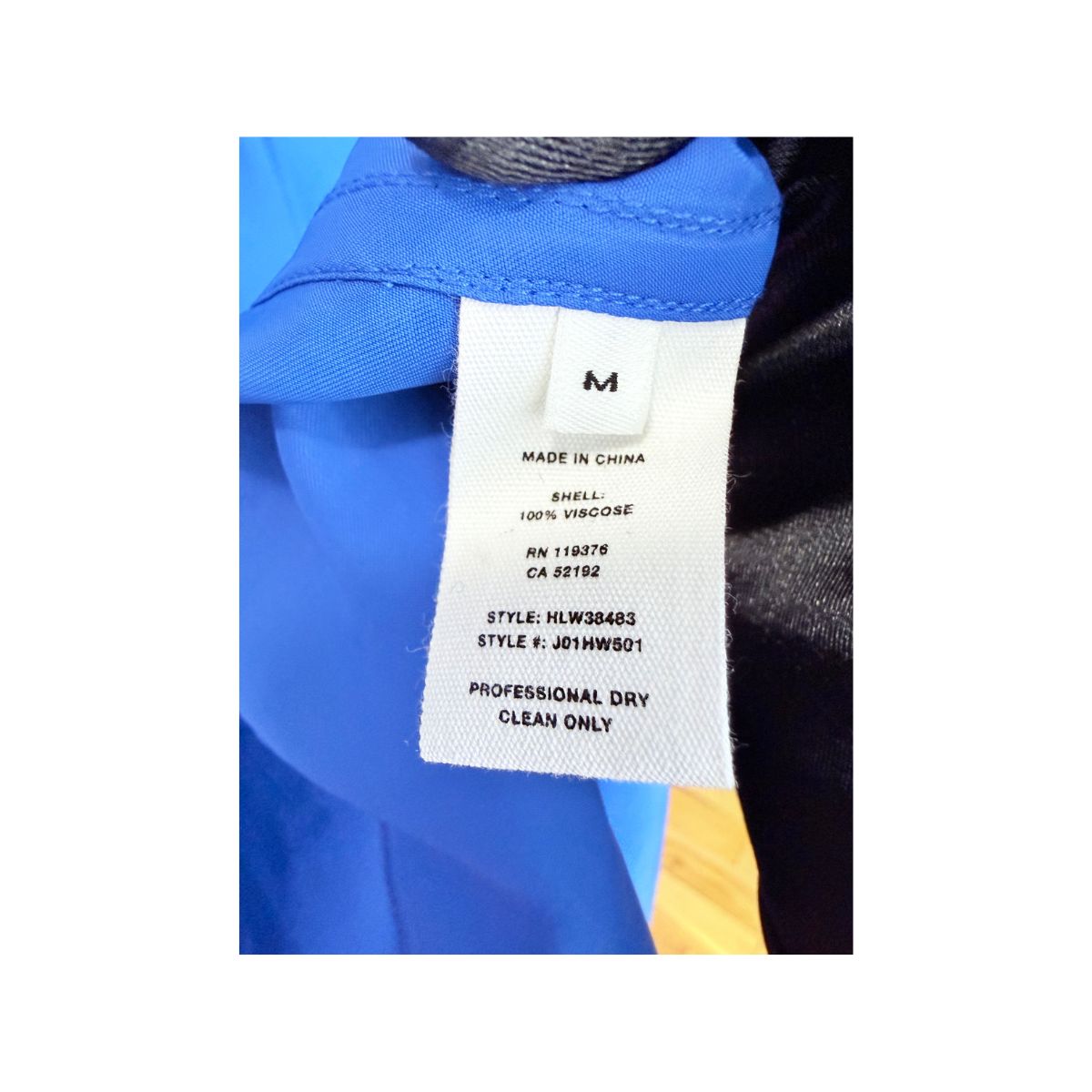 Helmut Lang Silk Viscose Blue Button-Up Shirt