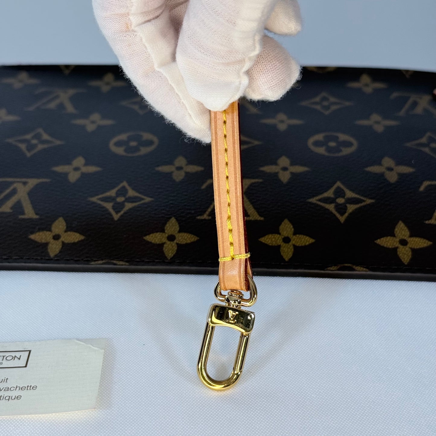 LOUIS VUITTON Monogram Neverfull MM Pouch Accessory Pouch