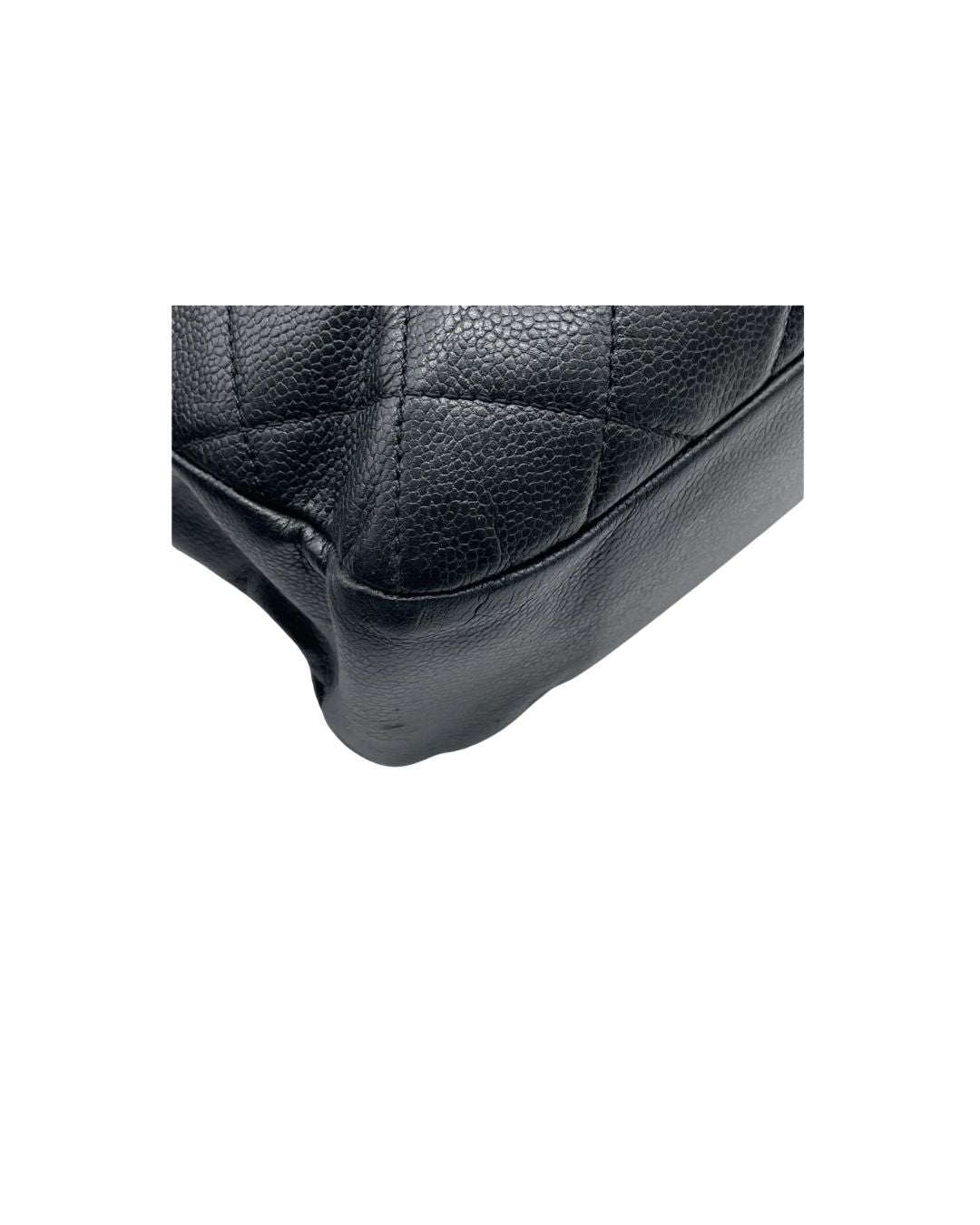 Chanel CC Caviar Quilted Black Shoulder Bag