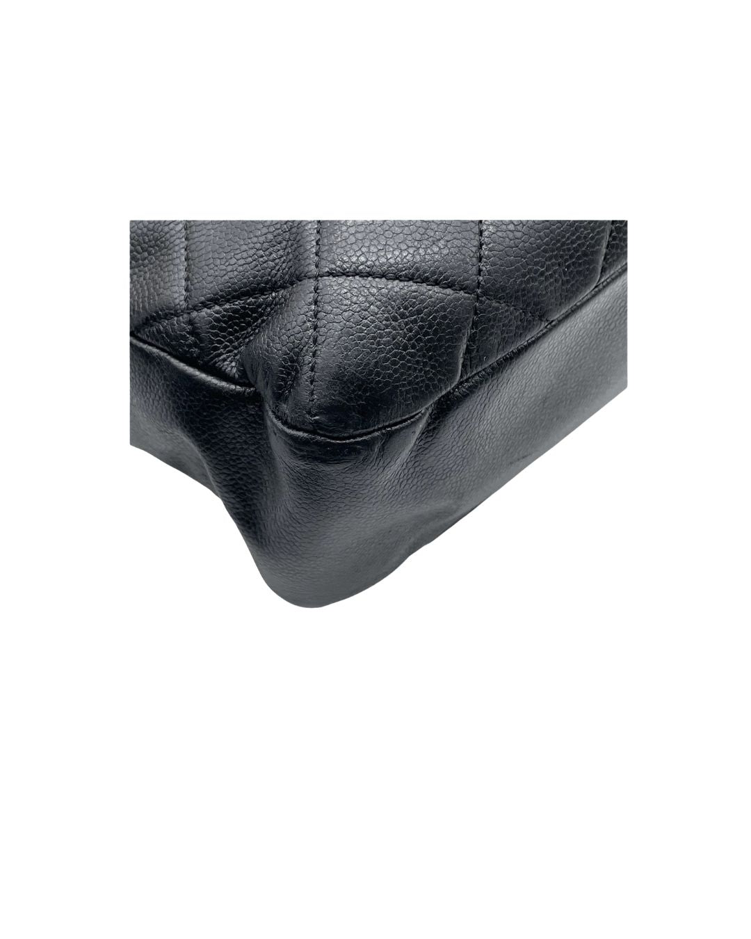 Chanel CC Caviar Quilted Black Shoulder Bag