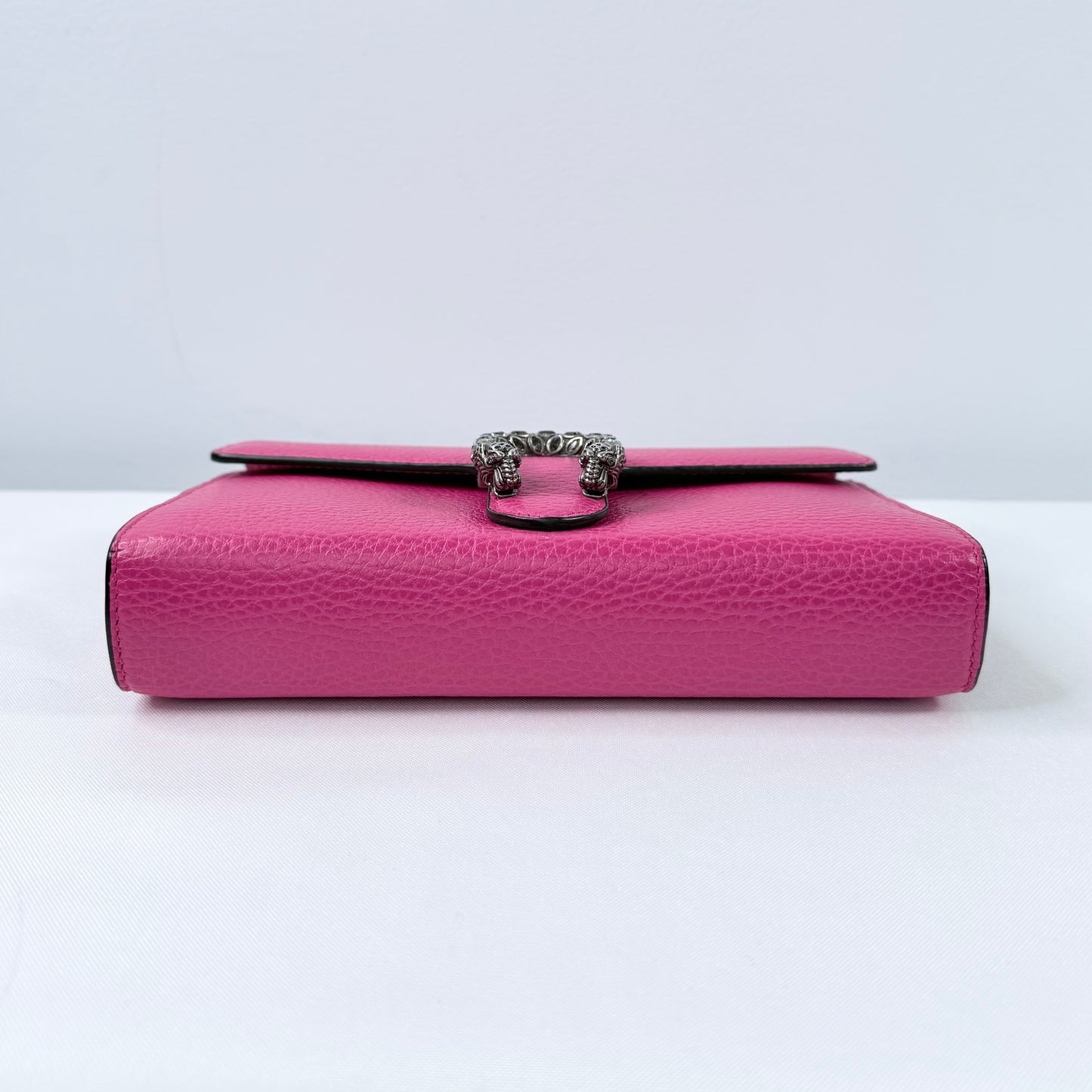 Gucci Dionysus Chain Wallet Pink Leather Shoulder Bag