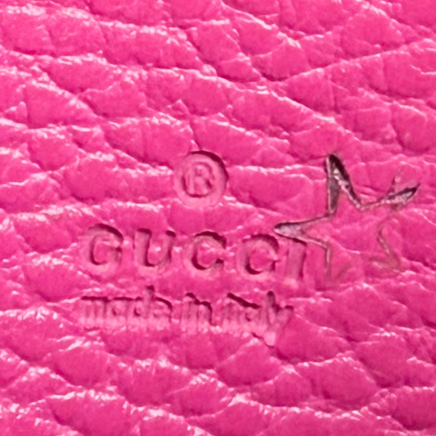 Gucci Dionysus Chain Wallet Pink Leather Shoulder Bag