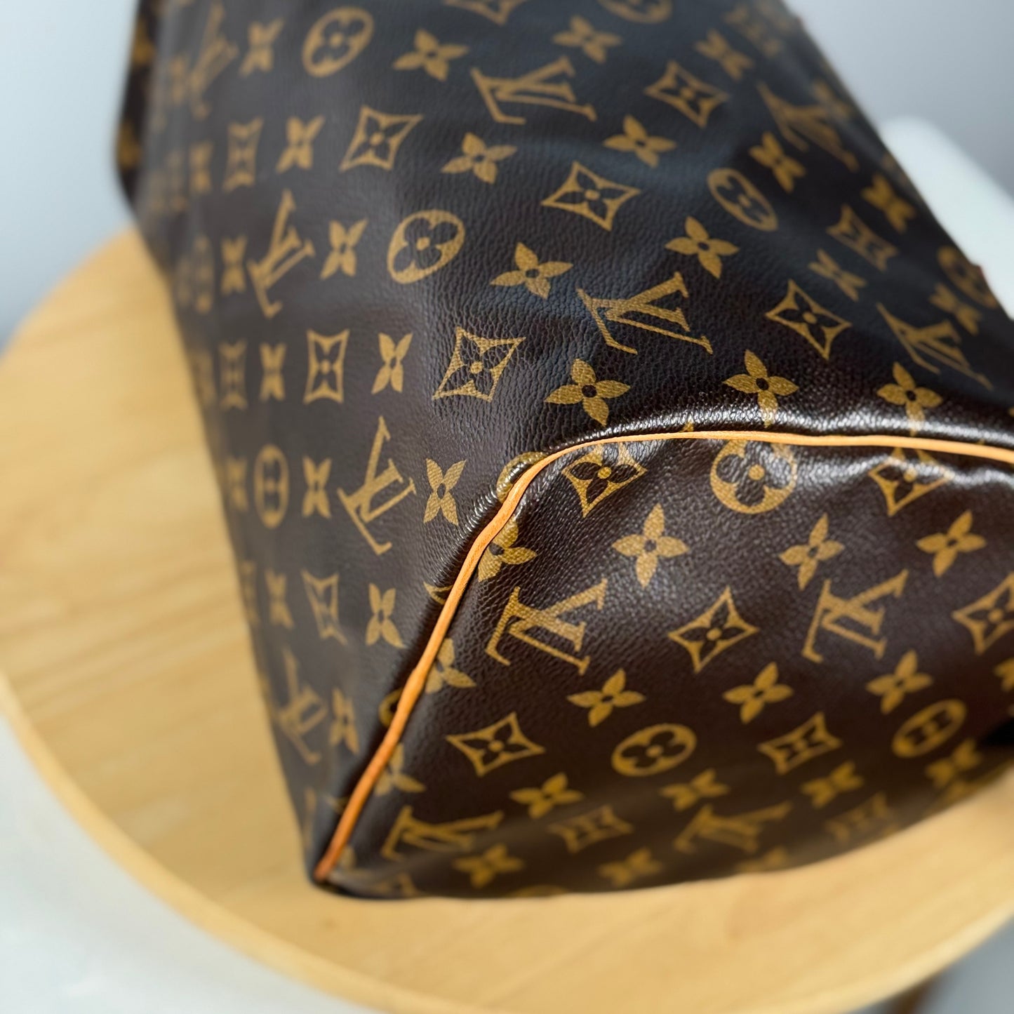 Louis Vuitton Monogram Speedy 30 Boston Bag W/Dust Bag, Lock & Key