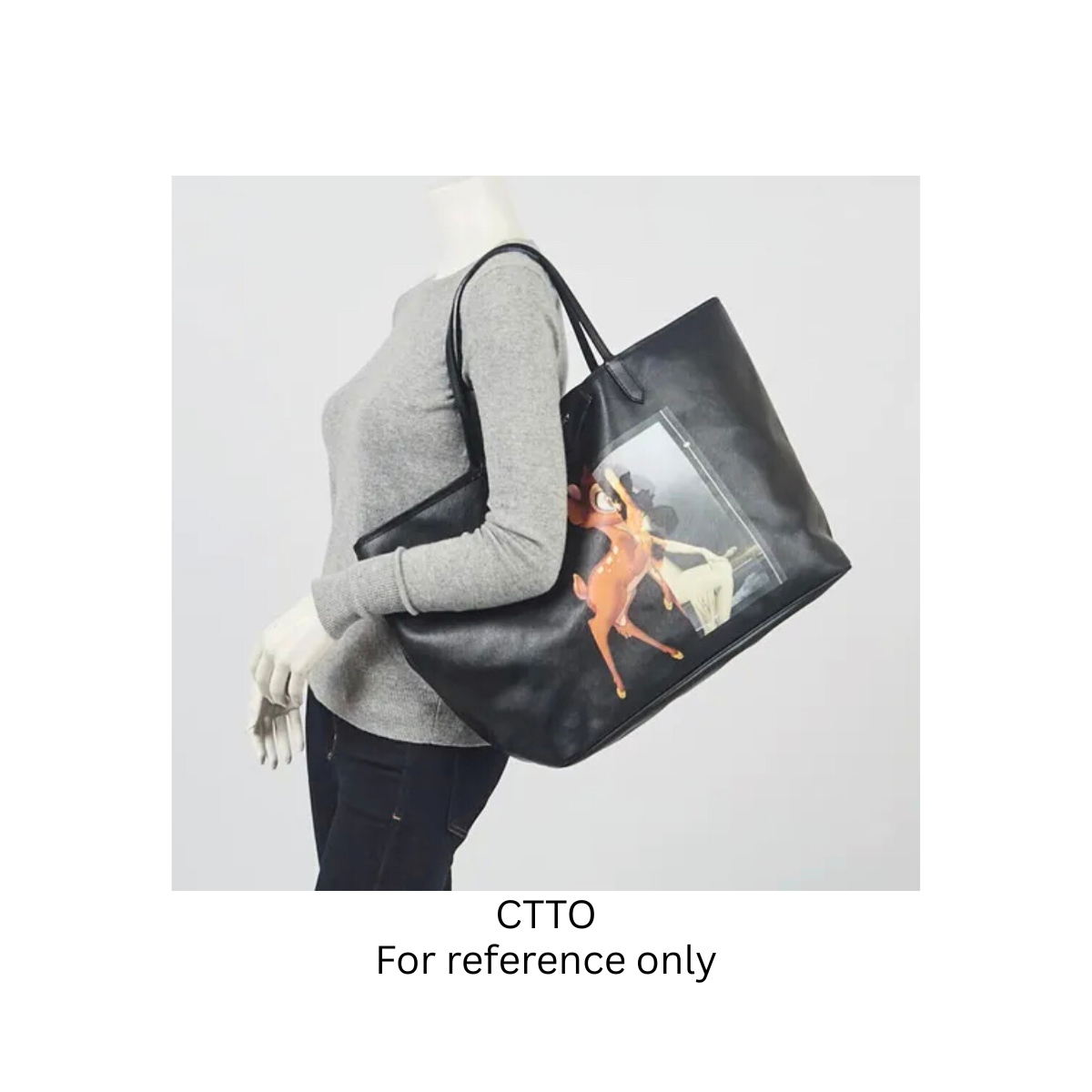 Givenchy Bambi Antigona Tote with Pouch