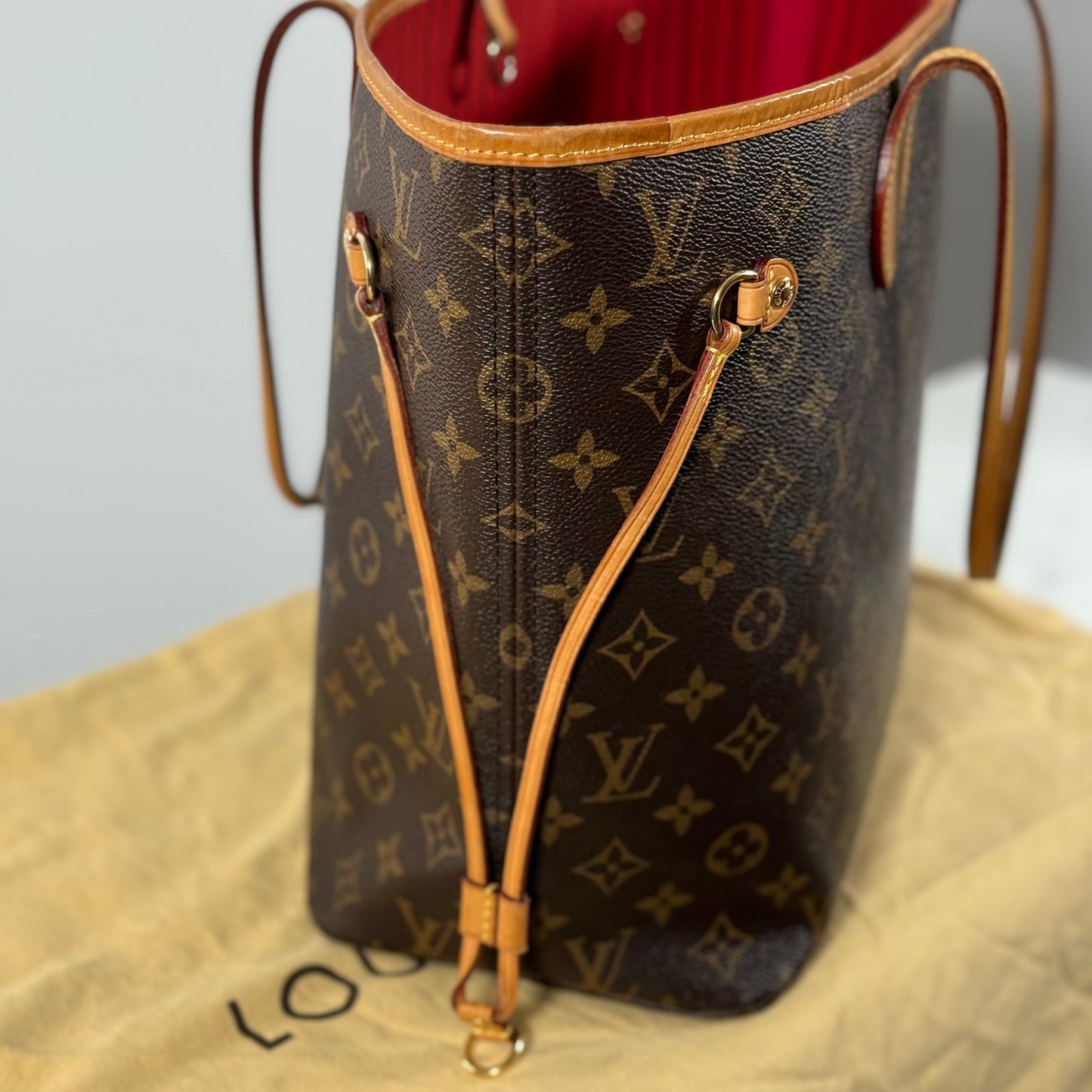 Louis Vuitton Monogram Neverfull MM with Pouch