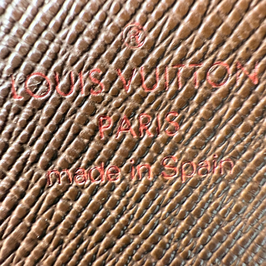 Louis Vuitton Damier Ebene Envelope Card Holder Card Case