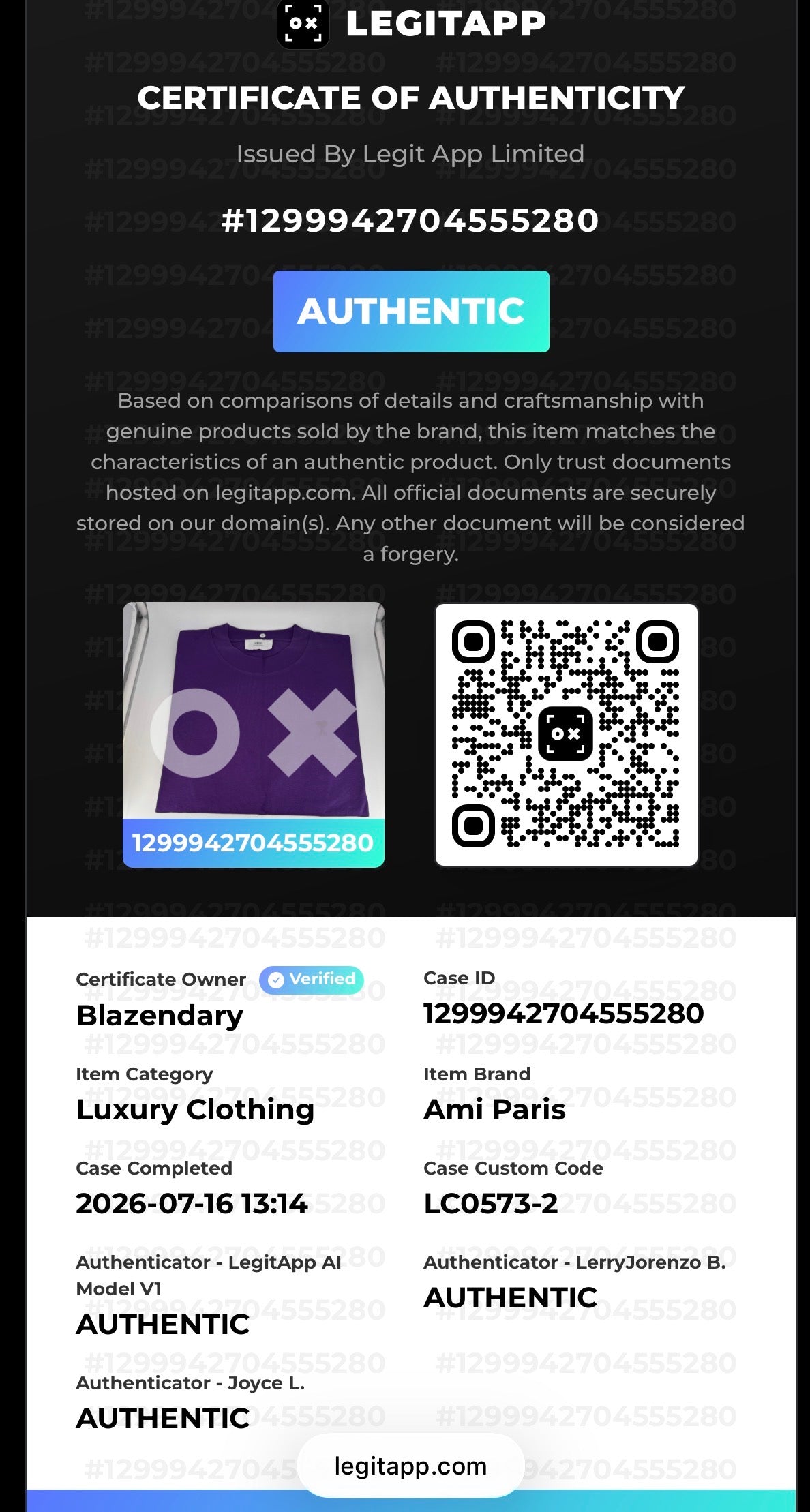 AMI Paris Ami de Coeur T-Shirt