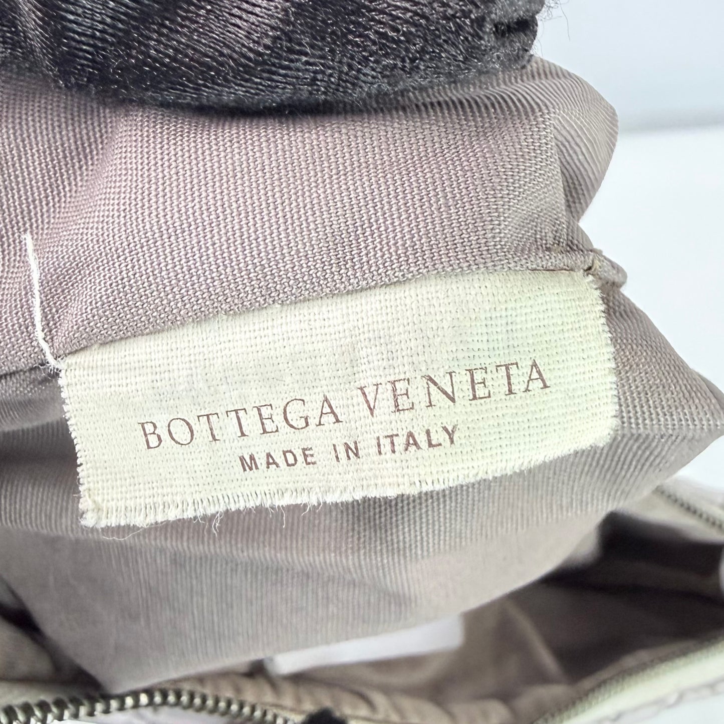 Bottega Veneta Intrecciato Light Lavender Leather Crossbody Bag