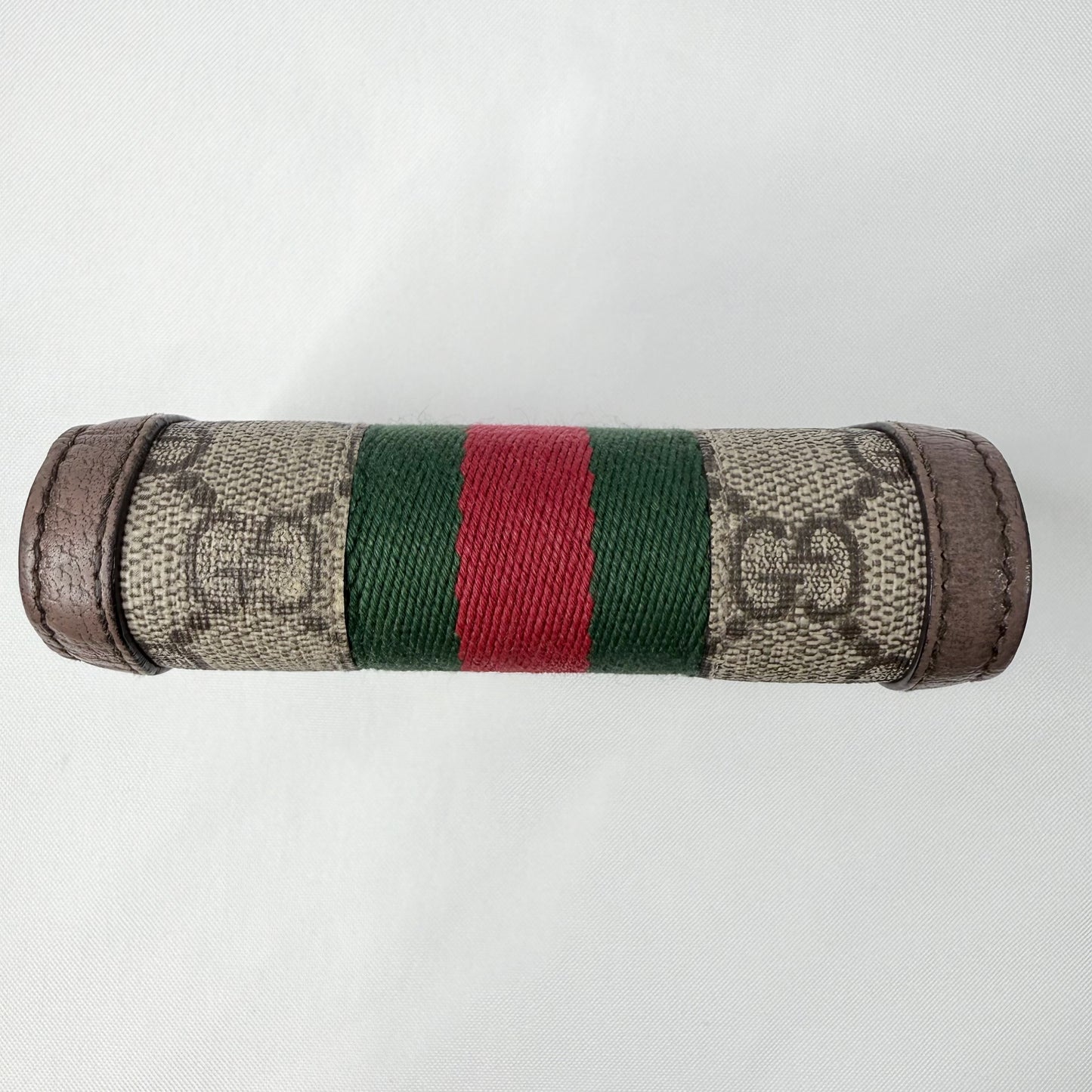 Gucci Ophidia GG Supreme Canvas Web Stripe Card Case Wallet