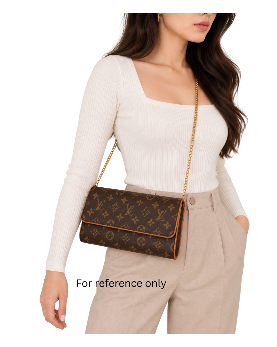 Louis Vuitton Monogram Pochette Twin GM