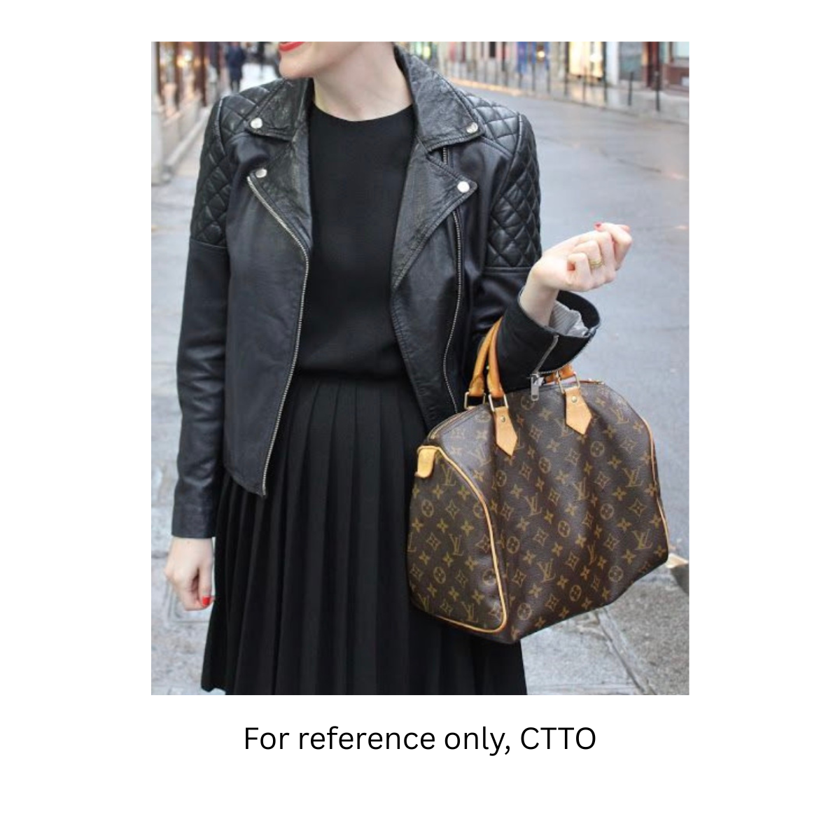 Louis Vuitton Monogram Speedy 30 Boston Bag W/Dust Bag, Lock & Key