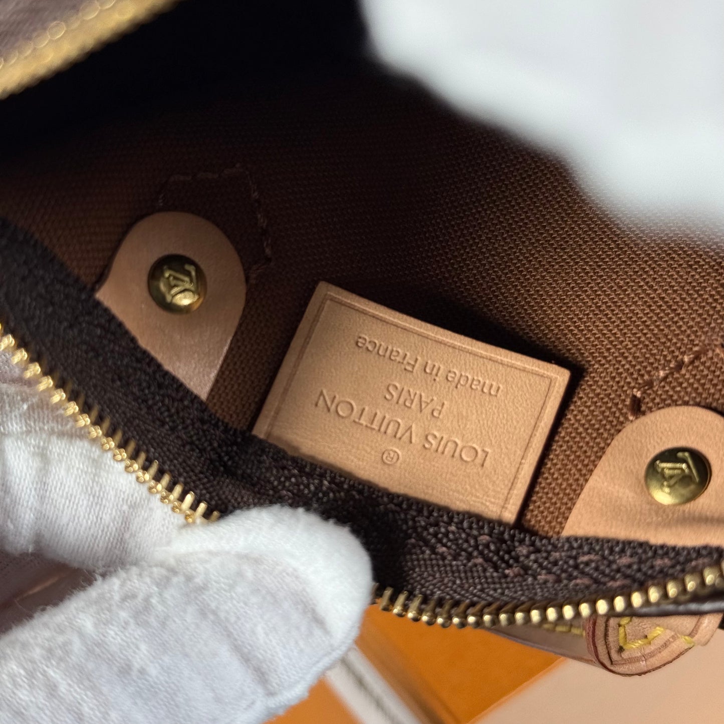 Louis Vuitton Nano Speedy Monogram Canvas Bag Old Version Discontinued