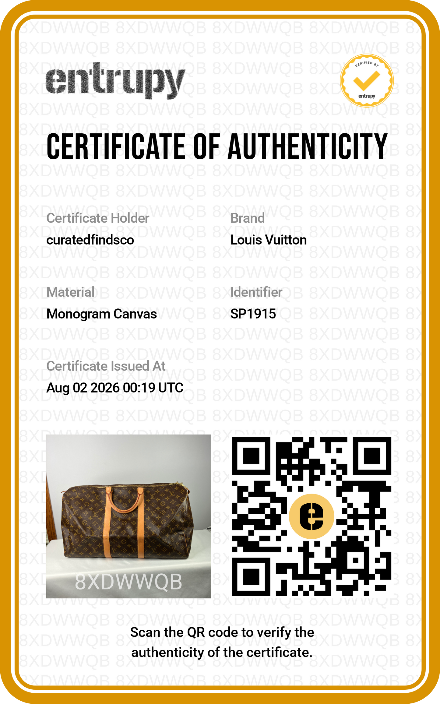 Louis Vuitton Keepall 50 Monogram