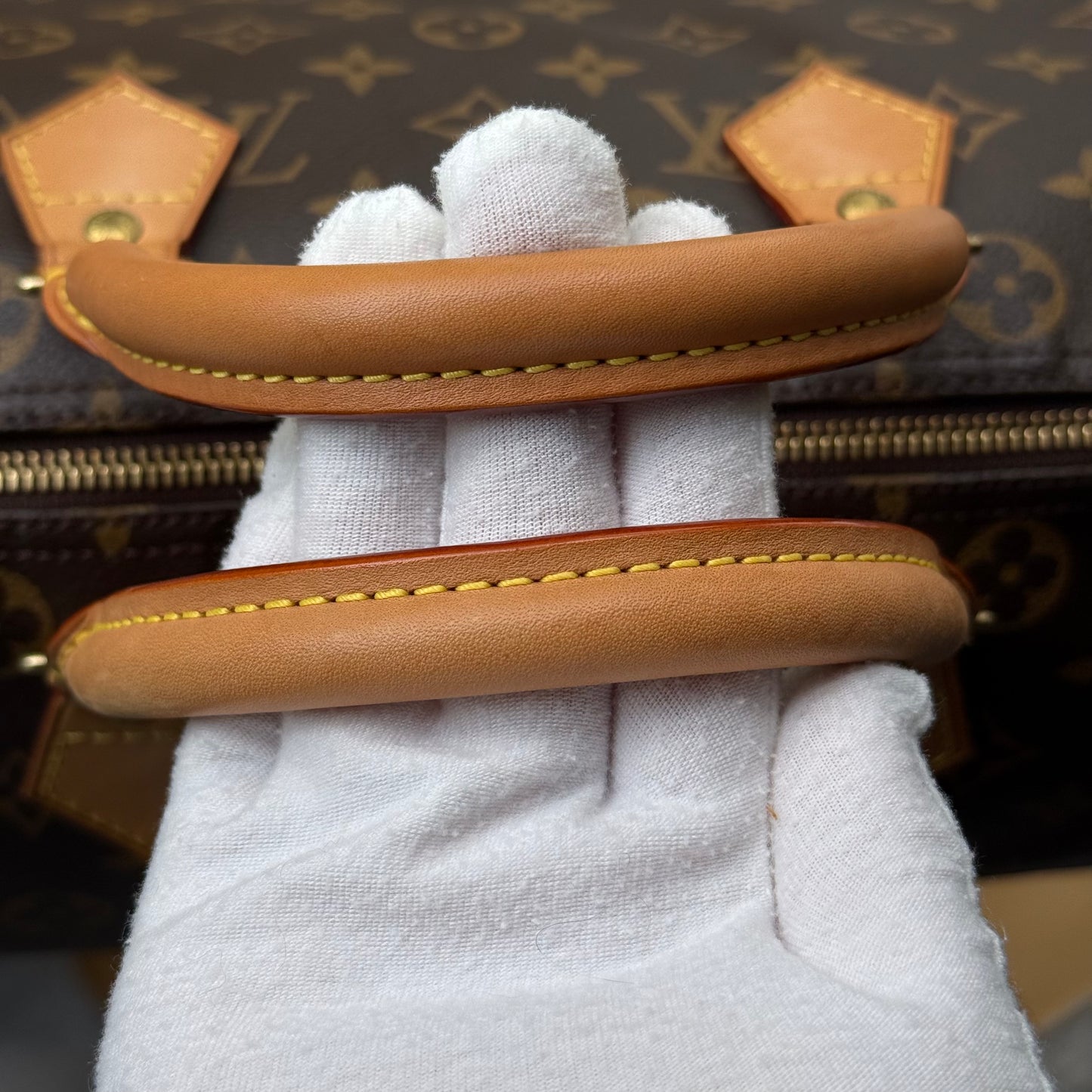 Louis Vuitton Monogram Speedy 30 Boston Bag W/Dust Bag, Lock & Key