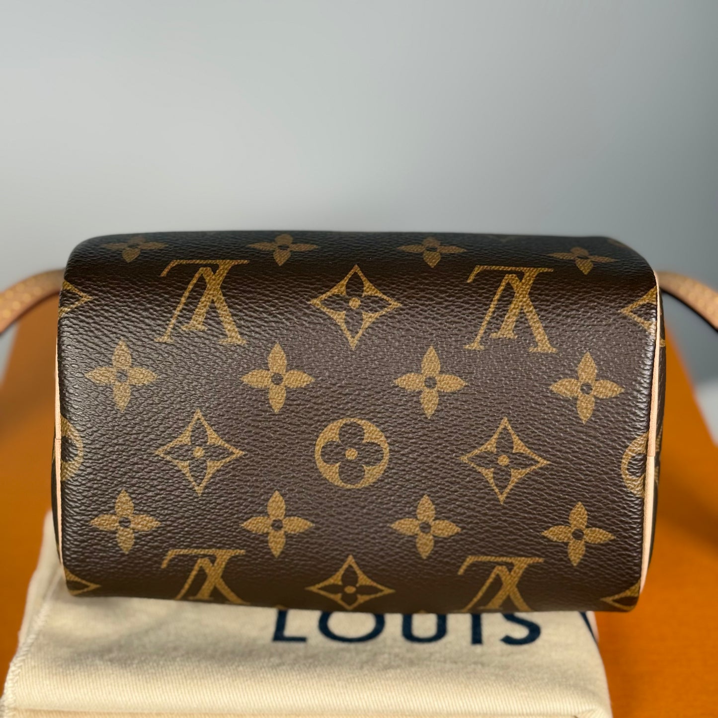 Louis Vuitton Nano Speedy Monogram Canvas Bag Old Version Discontinued