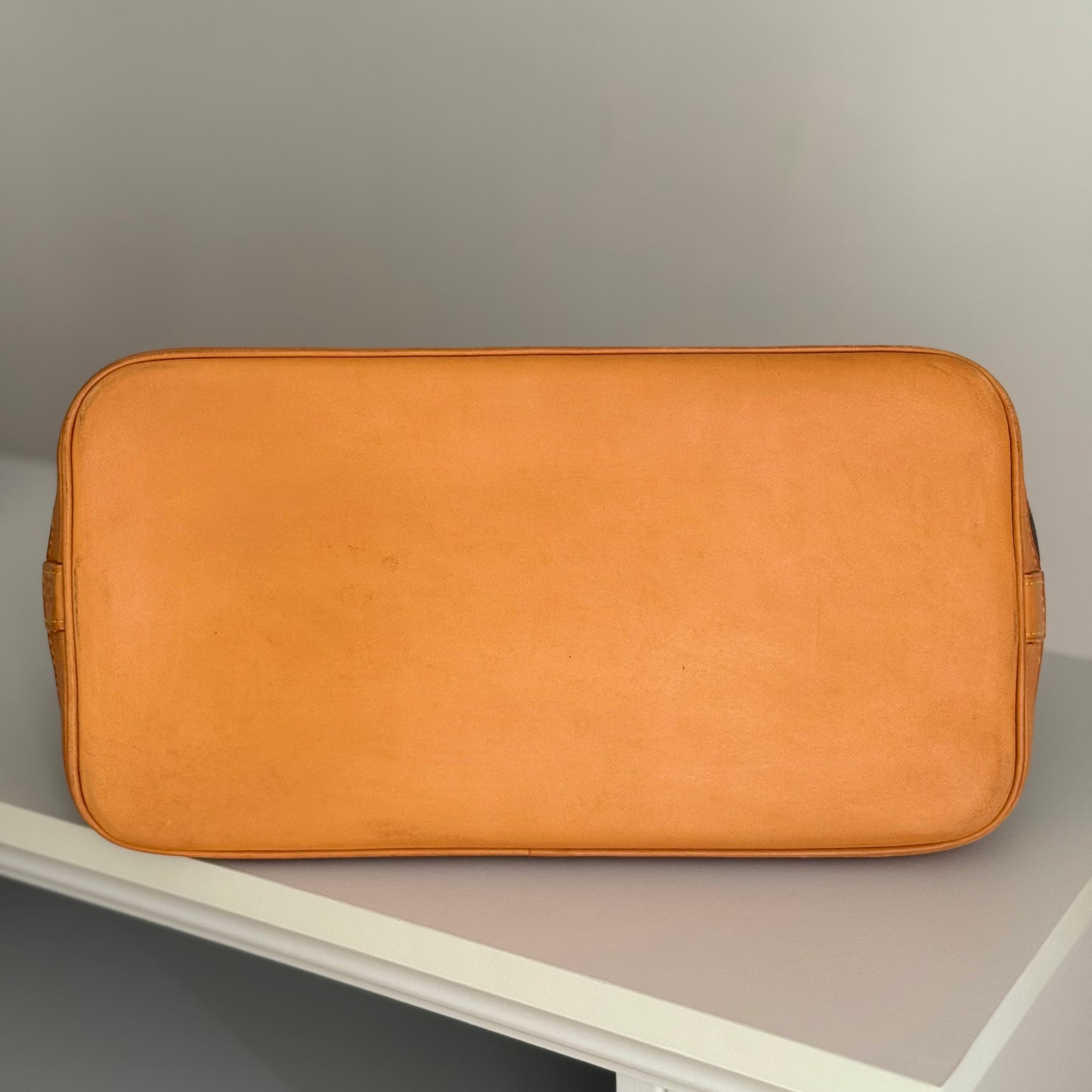 Louis Vuitton Alma PM Monogram Canvas Leather Handbag