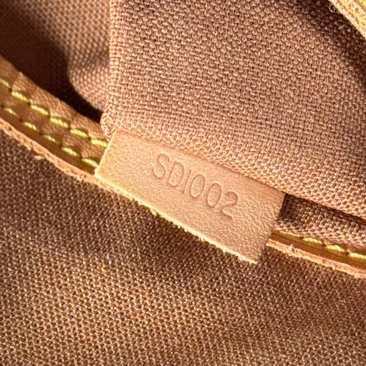 Louis Vuitton Alma PM Monogram Canvas Leather Handbag