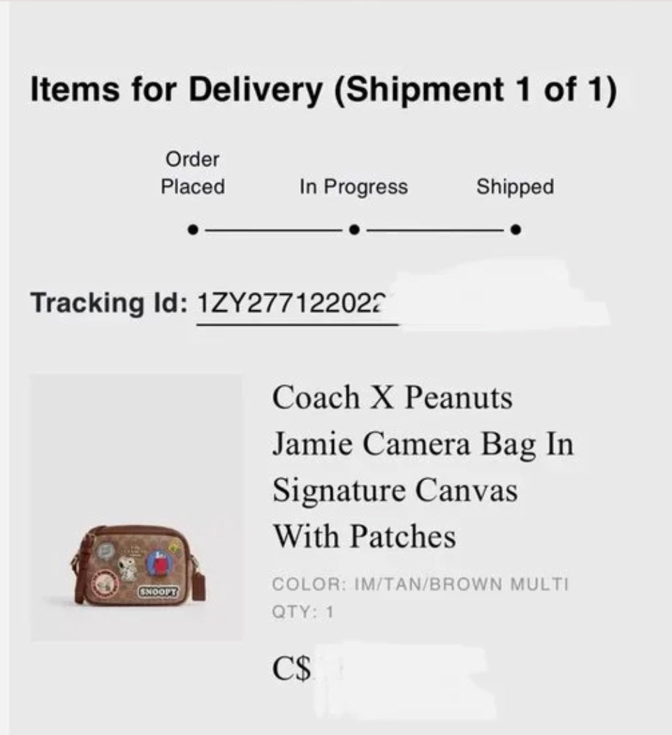 Coach X Peanuts Jamie Camera Bag In Signature Canvas With Patches CBM28 NWT