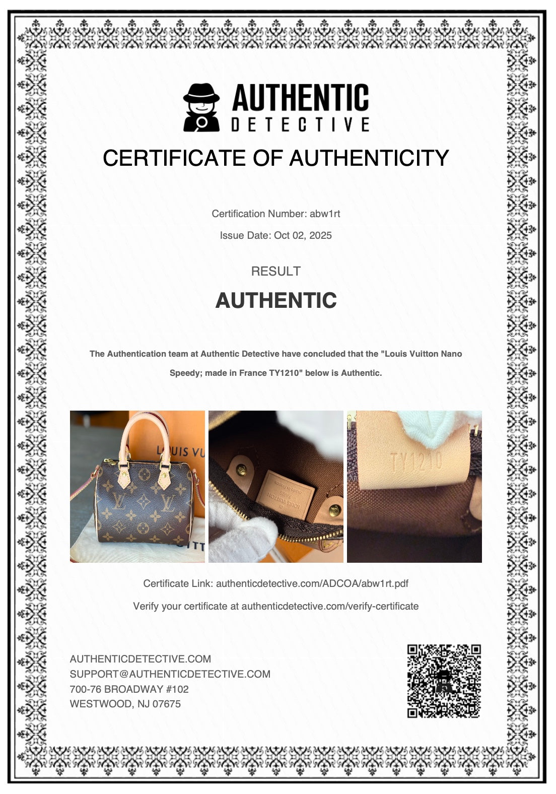 Louis Vuitton Nano Speedy Monogram Canvas Bag Old Version Discontinued