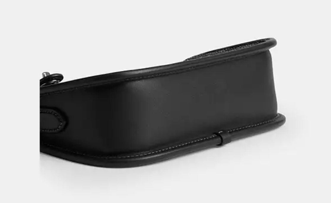 NWT Coach Swinger 20 Bag With Chain In Crystal Signature Jacquard CW568 Black