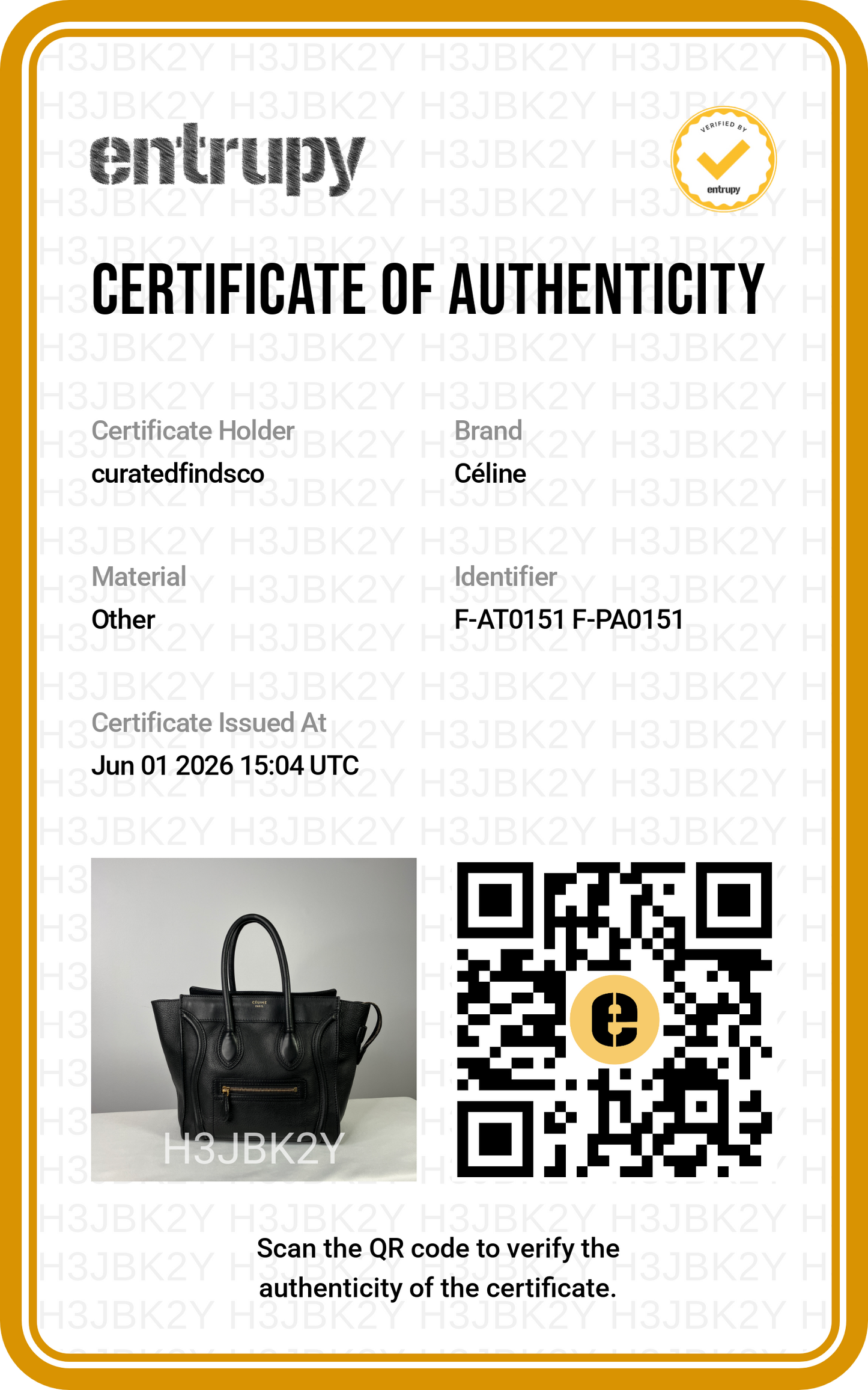 Celine Micro Luggage Black Leather Handbag