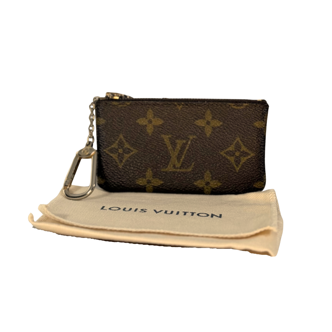 Louis Vuitton Monogram Key Pouch Vintage with Dust Bag