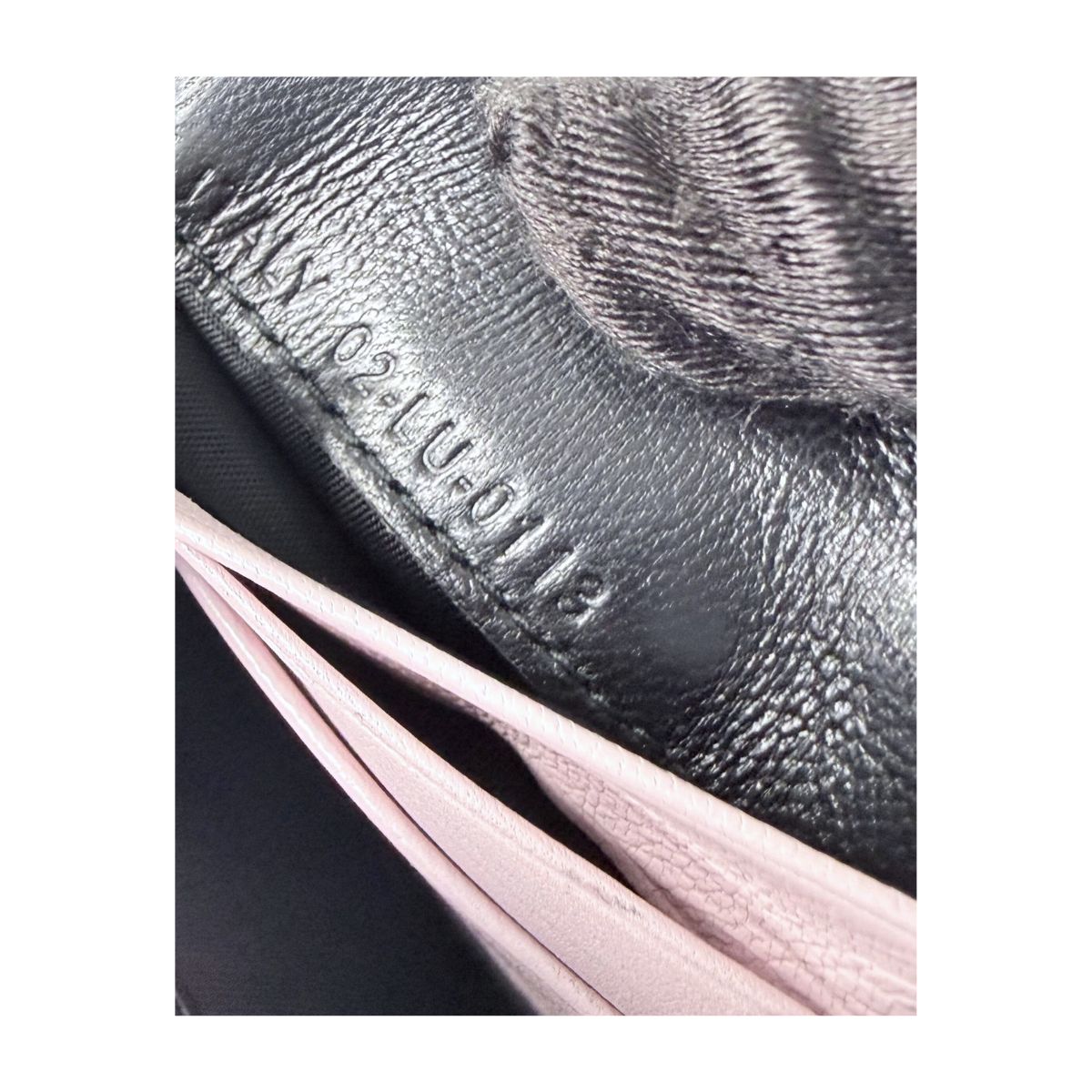 Christian Dior Cannage Lambskin Black Wallet