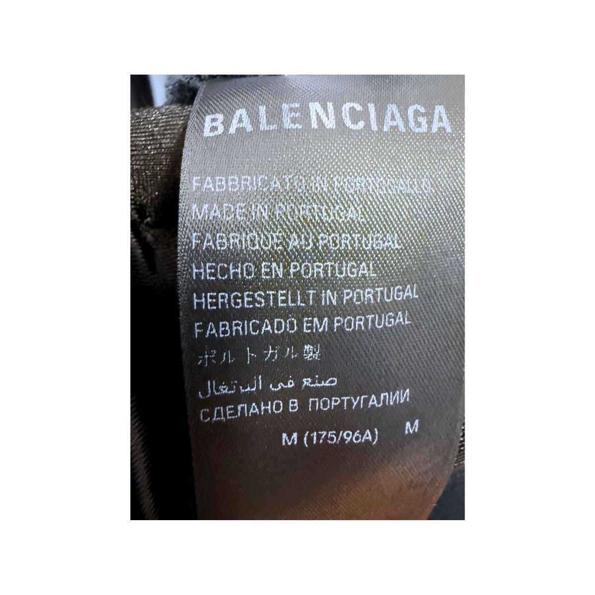 Balenciaga BB Logo Oversized Charcoal Grey Cotton T-Shirt