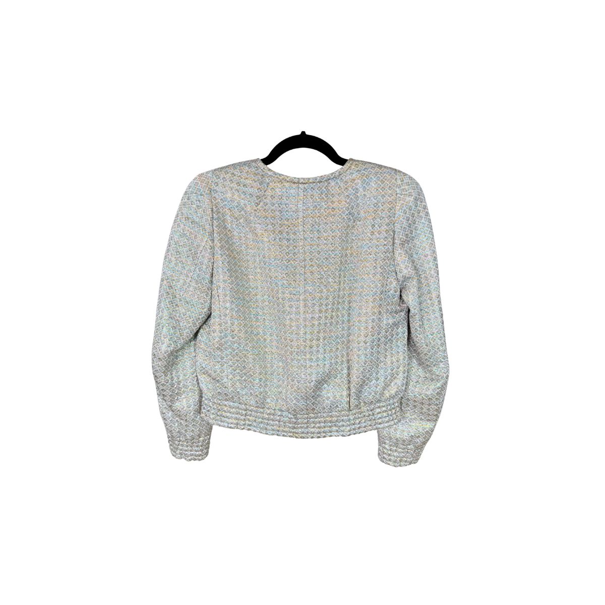 Dries Van Noten Metallic Woven Structured Jacket