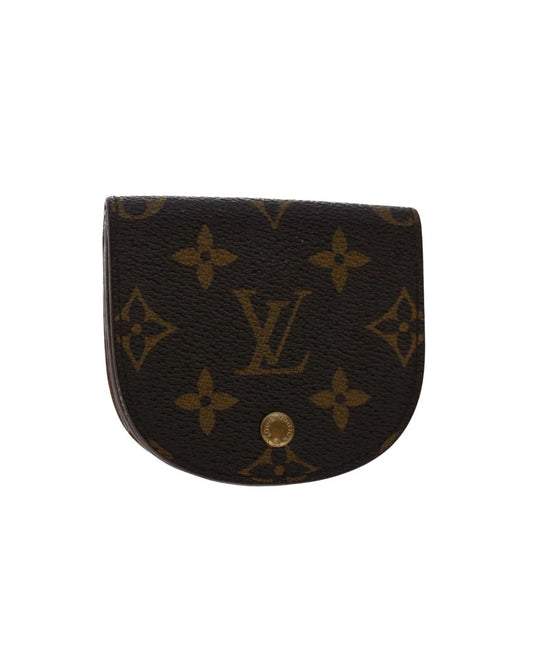 LOUIS VUITTON Monogram Porte Monnaie Guze Coin Purse