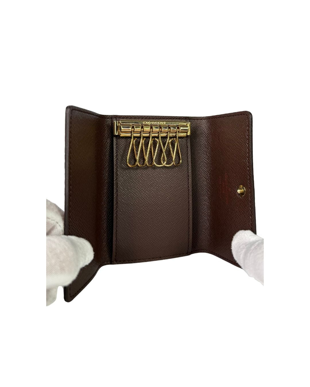 Louis Vuitton Damier Ebene 6 Key Holder
