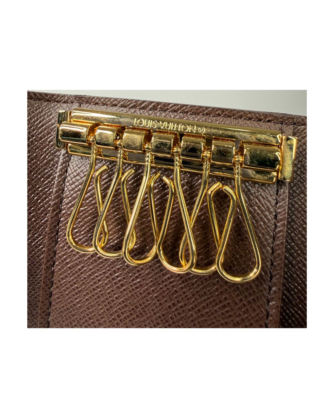 Louis Vuitton Damier Ebene 6 Key Holder