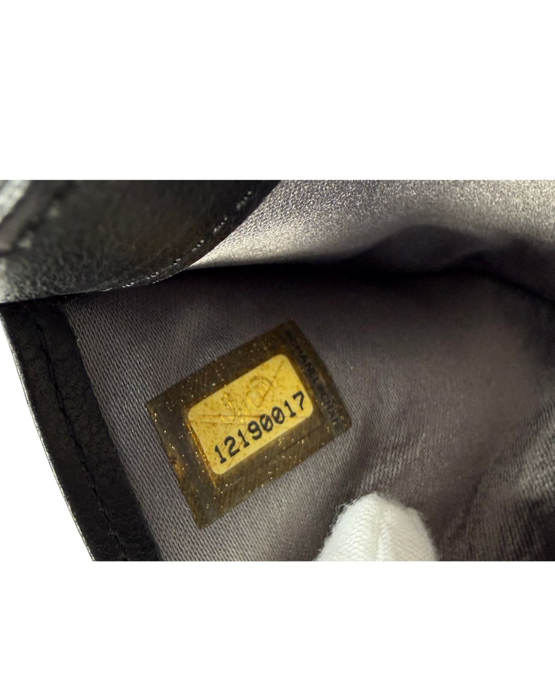 CHANEL Camellia Embossed Black Leather Long Wallet