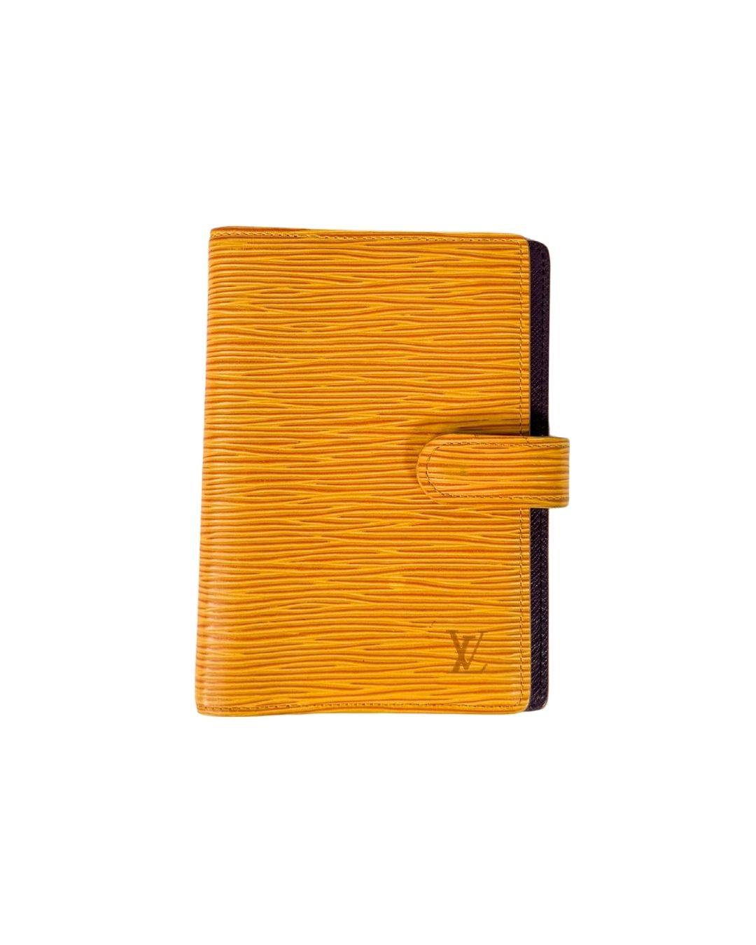 Louis Vuitton Agenda PM Yellow Epi Leather
