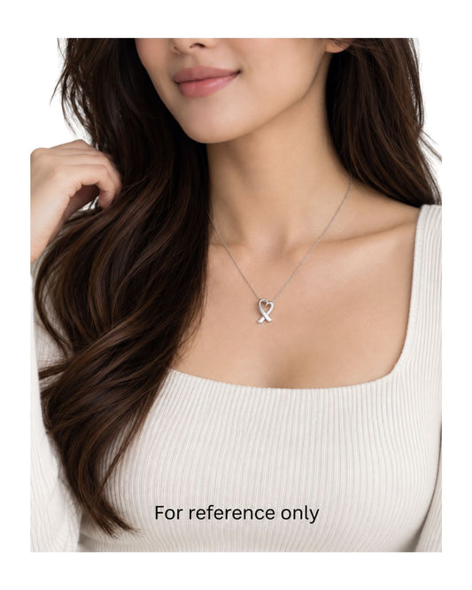 Tiffany & Co. Paloma Picasso Loving Heart Sterling Silver Necklace
