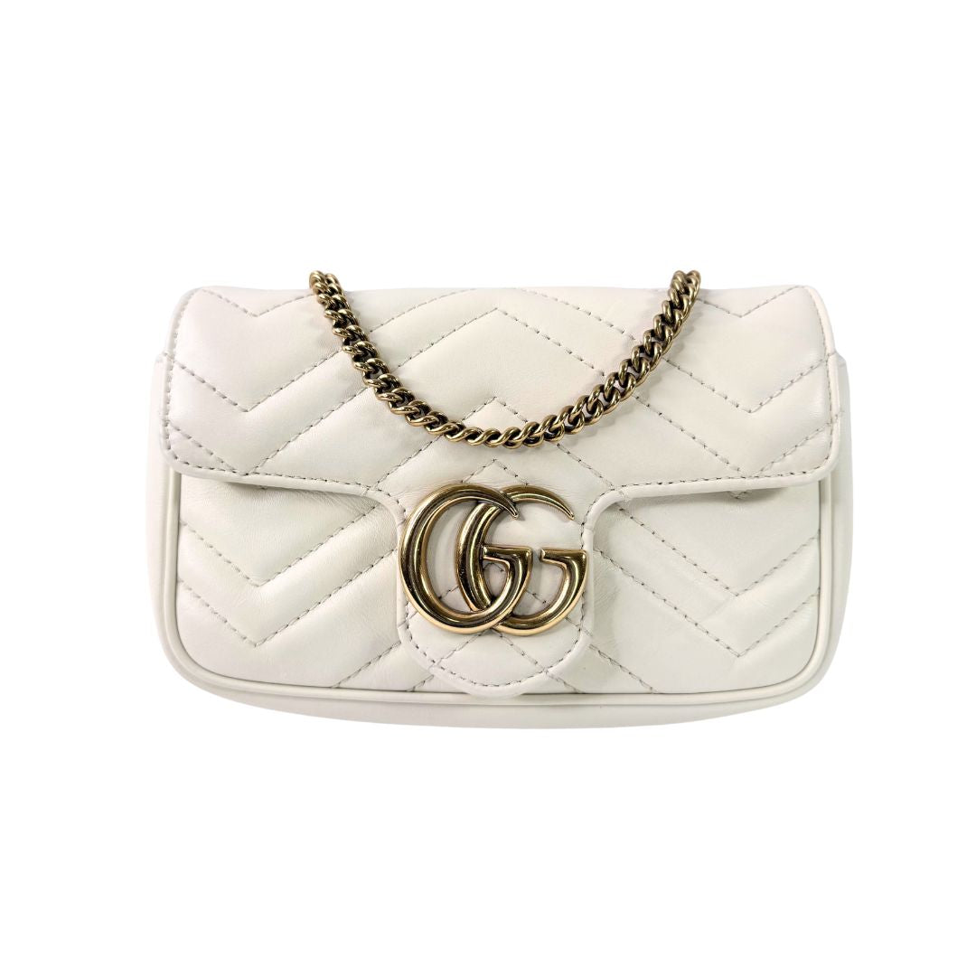 Gucci GG Marmont Mini Quilted Leather Crossbody Bag