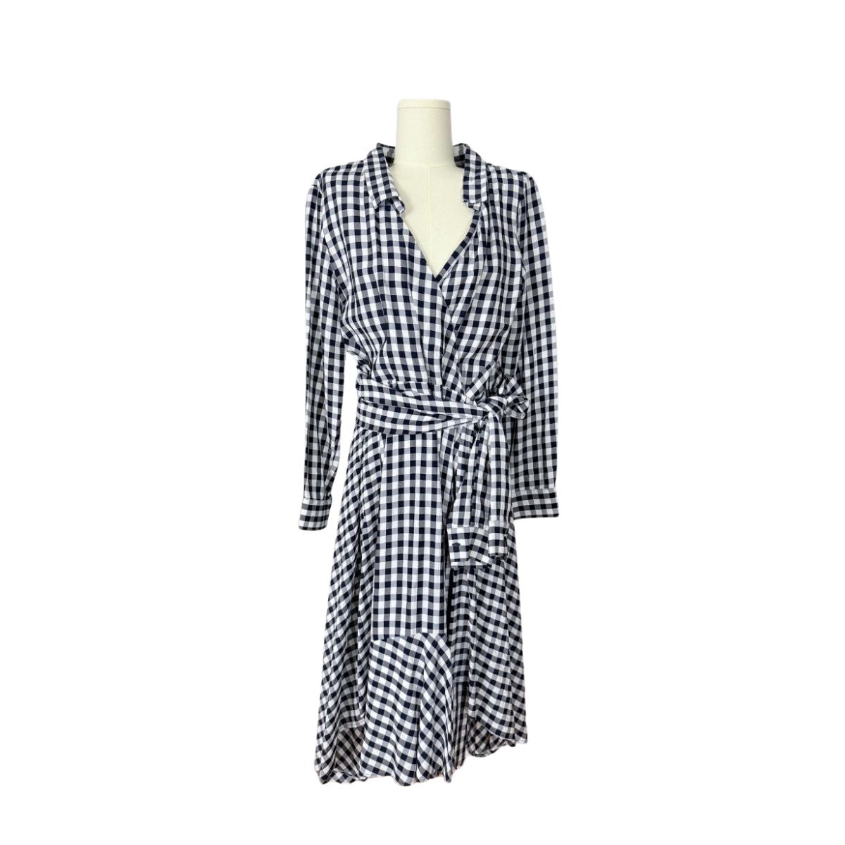 Maje Raprita Gingham Dress
