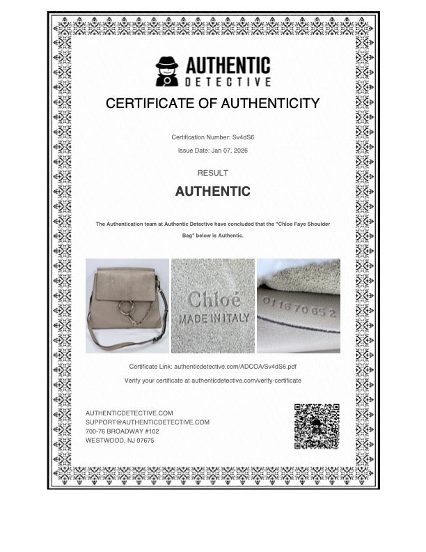 Chloé Faye Medium Shoulder Bag