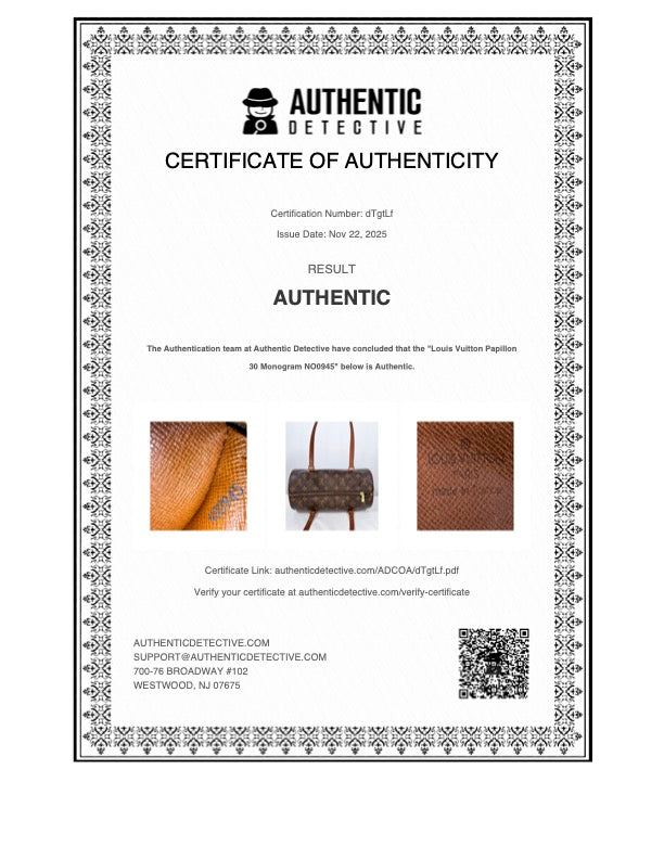 Louis Vuitton Monogram Papillon 30 & Mini Papillon Set