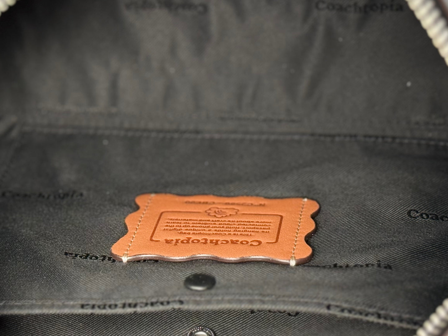 Coach CBE00 Alter/Ego Shoulder Bag In Checkerboard Upcrafted Leather Coachtopia NWT