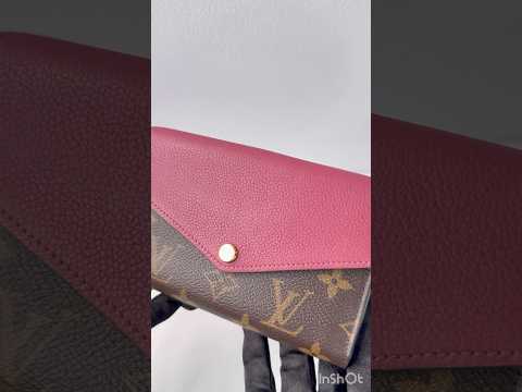 Louis Vuitton Pallas Monogram Canvas Leather Compact Wallet