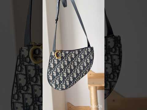 Christian Dior Oblique Saddle Trio Pouch Crossbody Bag
